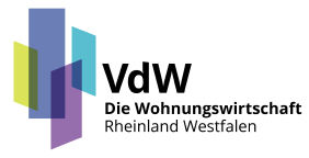 Logo – VdW Die Wohnungswirtschaft Rheinland Westfalen