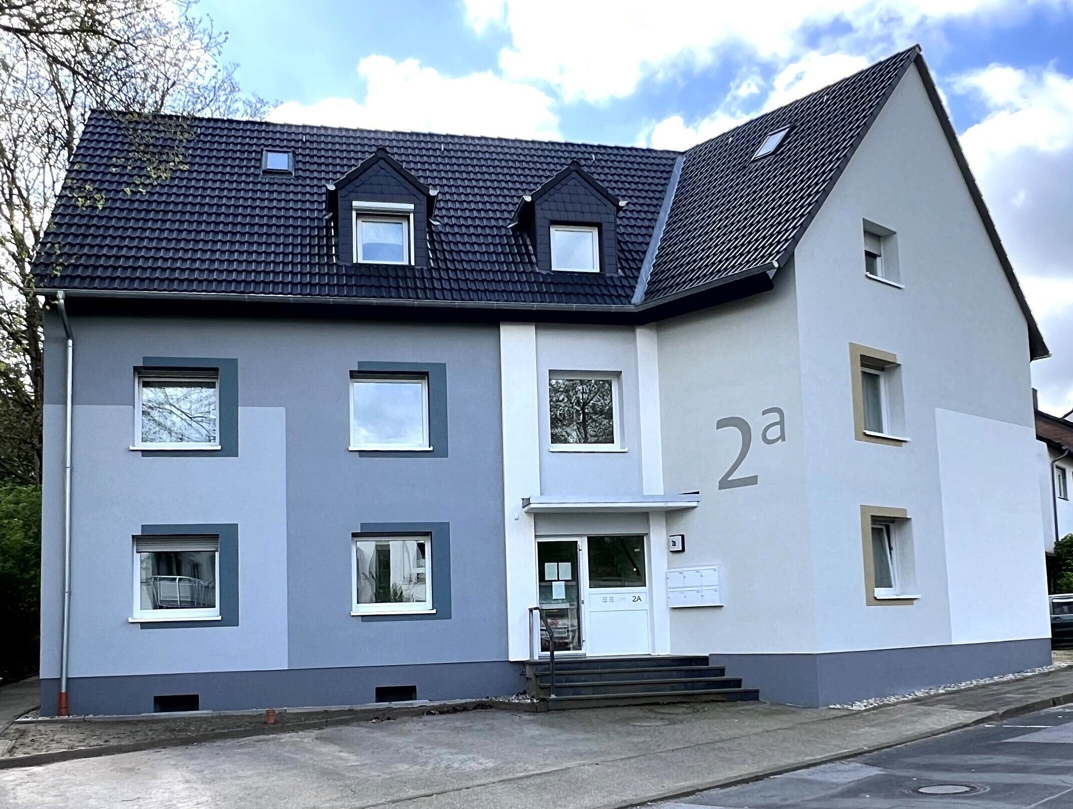 Außenansicht des Hauses – Fasanenstraße 2a
