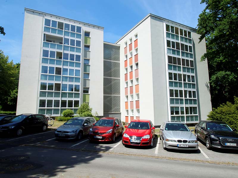 Außenansicht des Hauses – Kalkumer Feld 27